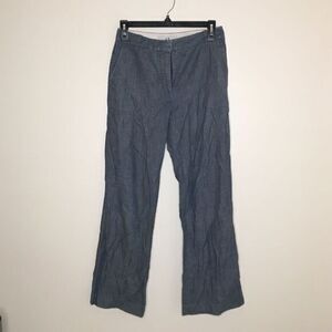 5/$15 A/X Armani Exchange Flare Dress Pants Straight Leg Blue Womens Size 2 Work
